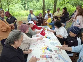 Kanser Hastaları ve yakınları moral depoladı
