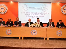 Kantinci esnafı ile eğitim yöneticilerinin sorun ve talepleri masaya yatırıldı
