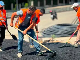 Karabük Belediyesinden 2 yılda 145 bin ton sıcak asfalt
