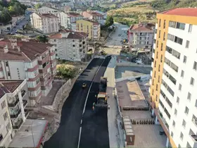 Karabük’te 1010. Cadde modern bulvara dönüştürülüyor
