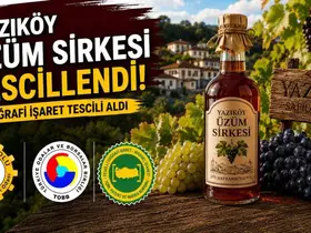 Karabük’ün 10’uncu coğrafi işaretli ürünü "Yazıköy Üzüm Sirkesi" oldu
