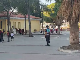 Karacasu’da okul çevrelerinde denetim gerçekleştirildi
