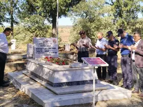 Karacasulu şehit Akar mezarı başında anıldı
