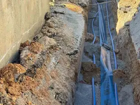 Karaçörtlen köyünde içme suyu altyapısı yenileniyor
