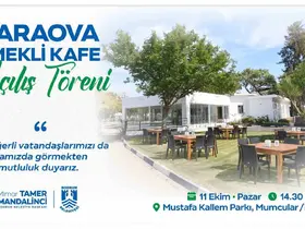 Karaova Emekli Kafe hizmete açılıyor
