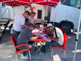 Karapınar'da 322 ünite kan bağışı yapıldı