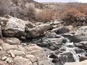 Karapınar’da eriyen kar suları derelere canlandırdı
