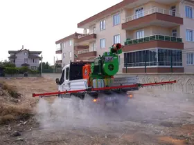 Karatay’da haşereyle mücadeleye hava aracı desteği