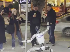 ‘Karateci robot’ CANİKMAN Amasyalıları mest etti
