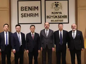 Kardeş Şehir Şiyan’dan Konya’ya Dostluk Ziyareti