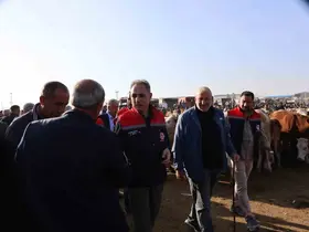 Kars Hayvan Pazarı’nda sıkı denetim: Hayvan hareketliliğine sağlık ve güvenlik filtresi
