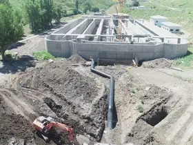 Kars’ta 523 bin dekar tarım arazisine can suyu olacak: Atıksu Arıtma Tesisinde çalışmalar yüzde 53’e ulaştı
