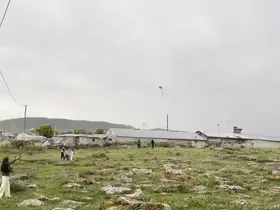 Kars’ta köy çocuklarının uçurtma sevinci
