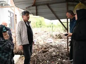 Kartepe’de afetten etkilenen ailelere ziyaret
