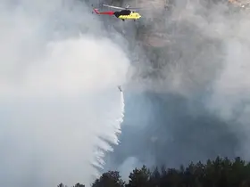 Kastamonu’da çıkan orman yangınına ekiplerin müdahalesi sürüyor
