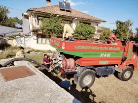 Kastamonu’da çıkan yangında bin 500 saman balyası küle döndü
