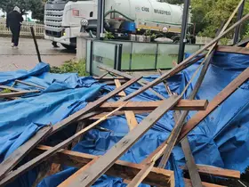 Kastamonu’da fırtına etkili oldu
