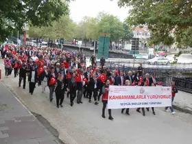 Kastamonu’da ’Gaziler Günü’ne özel yürüyüş
