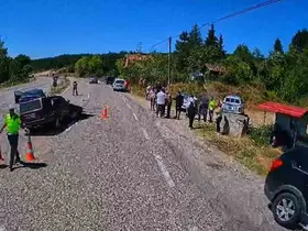 Kastamonu’da iki otomobil çarpıştı: 2 yaralı
