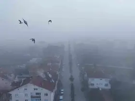 Kastamonu’da yoğun sis
