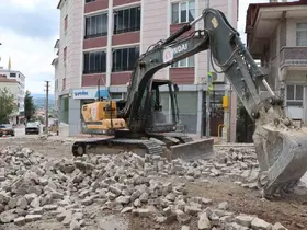 Kavak’ta ulaşımı rahatlatacak çalışma başladı
