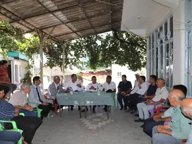 Kaymakam Bayram gazileri ziyaret etti
