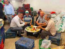 Kaymakam Dalak pazaryerinde esnaf ve vatandaşlarla buluştu
