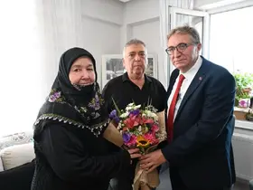 Kaymakam Helvacı’dan gazi ve şehit ailesine ziyaret
