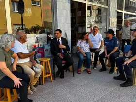 Kaymakam Kürkcü esnafın nabzını tuttu
