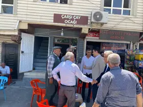 Kaymakam Özer, esnafla bir araya geldi
