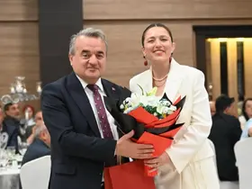 Kaymakam Öztürk’e veda yemeği
