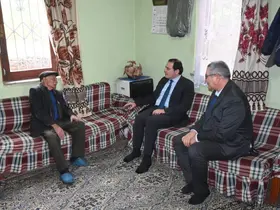 Kaymakam Türker’den Yaşlılar Haftasına özel anlamlı ziyaret
