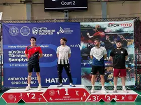 Kayserili badmintonculardan büyük başarı

