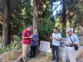 Kazım Baykal vefatının 33.yıl dönümünde mezarı başında anıldı
