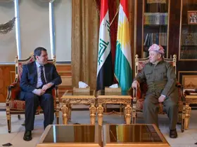 KDP Başkanı Barzani, SDG elebaşı Mazlum Abdi ile görüştü
