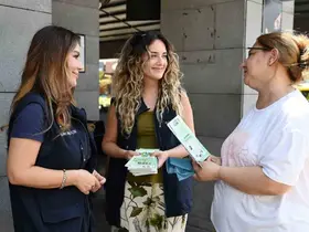 Kemer Belediyesi’nden esnafa sıfır atık bilgilendirmesi
