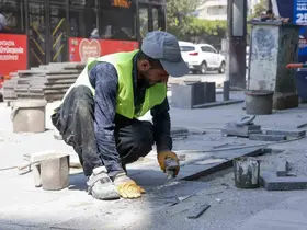 Kent merkezinin üç önemli bulvarına estetik dokunuş
