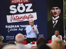 Kepez Belediye Başkanı Mesut Kocagöz vatandaşlarla buluştu
