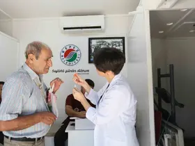 Kepez’in Mobil Sağlık Merkezi’nden Dokumapark’ta kanser taraması
