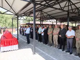 Kıbrıs Gazisi Güngör son yolculuğuna uğurlandı
