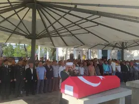 Kıbrıs Gazisi Mehmet Güneş son yolculuğuna uğurlandı
