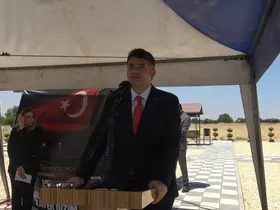 Kilis’te 15 Temmuz Parkı açıldı, fidanlar toprakla buluşturuldu
