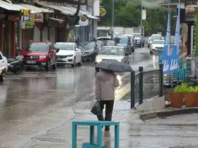 Kilis’te kuvvetli yağış ve sis etkili oldu
