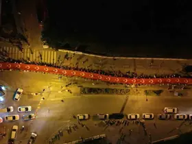 Kırıkkale 15 Temmuz’da tek yürek oldu: Binlerce vatandaş demokrasi yürüyüşünde buluştu
