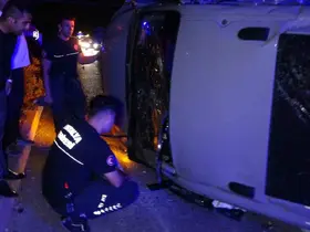 Kırmızı ışık ihlali kazaya neden oldu: 2’si turist 3 yaralı
