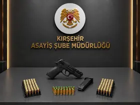 Kırşehir’de asayiş uygulamalarında silah ve uyuşturucu ele geçirildi
