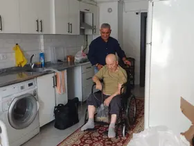 Kırşehir’de özel bireylere tekerlekli sandalye desteği
