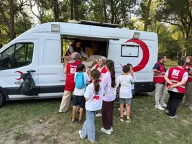 Kızılay çocukların coşkusuna ortak oldu
