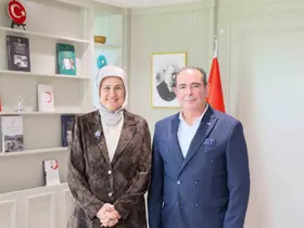 Kızılay Kayseri Şubesi’nde bayrak değişimi
