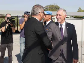 KKTC Cumhurbaşkanı Erhürman, GKRY lideri Hristodulidis bir araya geldi
